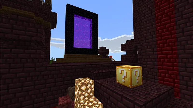 Скриншот Бесконечные блоки удачи в Skyblock №4