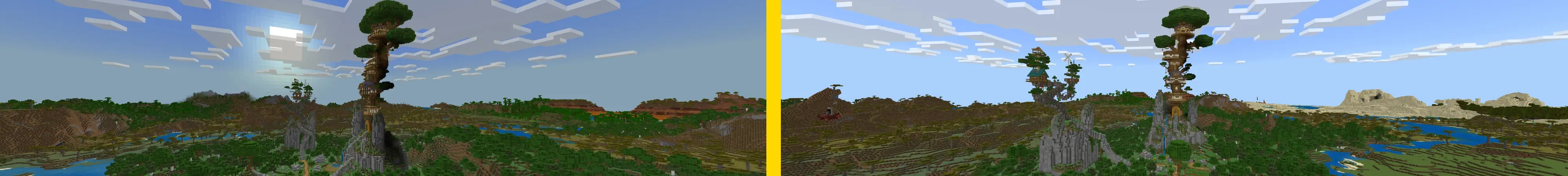 Домик на дереве нубов, профи и хакеров panorama