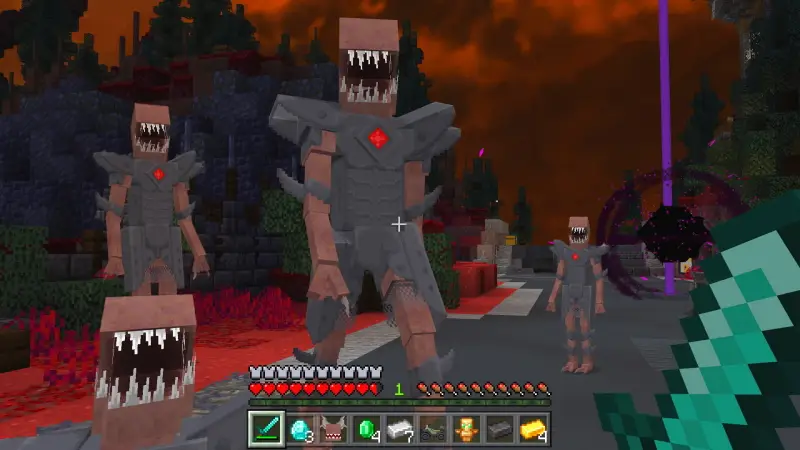 Скриншот УЖАСНЫЕ МОБЫ №1