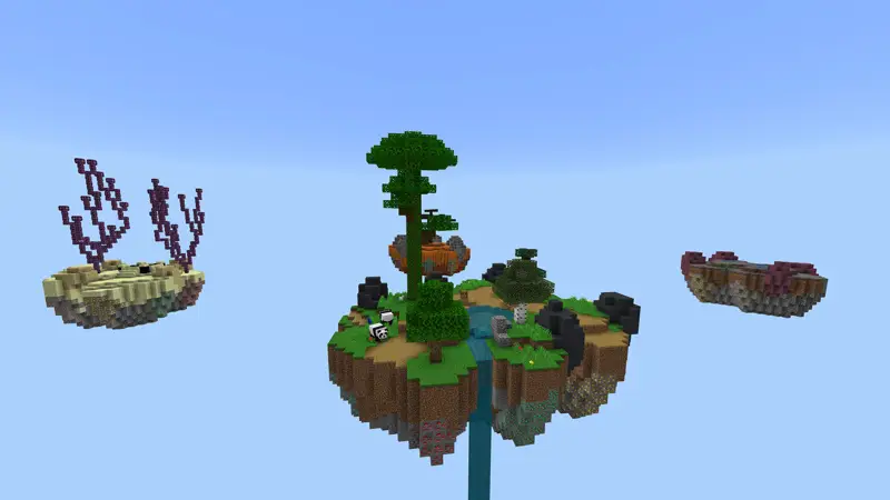 Скриншот Оригинальная игра Skyblock №1