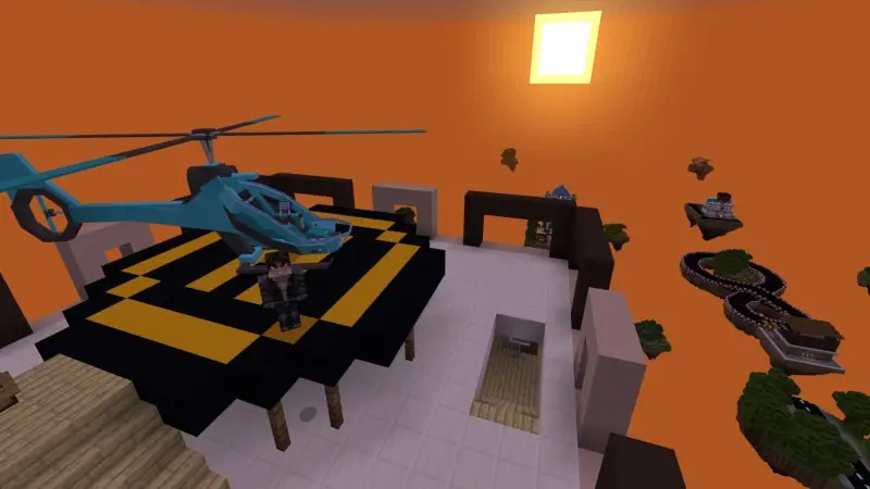 Скриншот Транспортный Skyblock №1