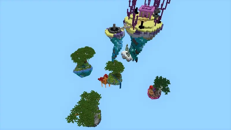 Скриншот Игра Skyblock в подземелье №2