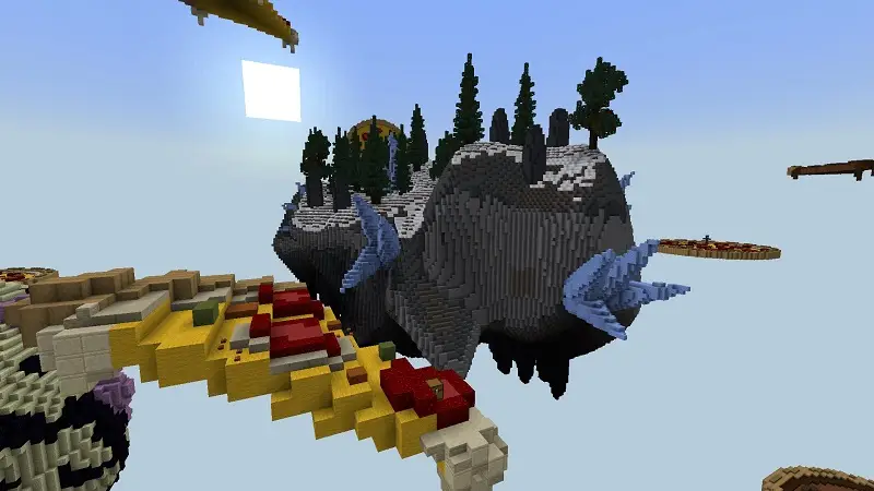 Скриншот Skyblock с пиццей №4