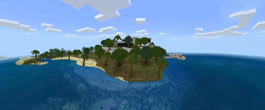 Поместье в тропиках panorama