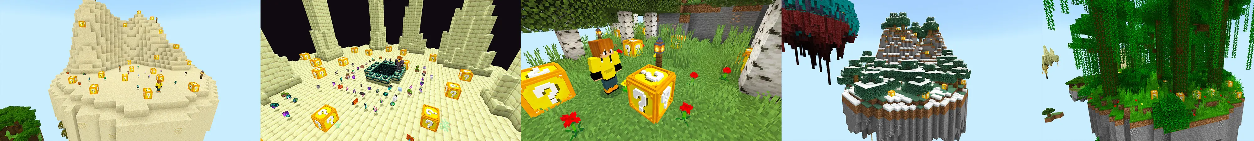 100 дней: Skyblock на удачу panorama