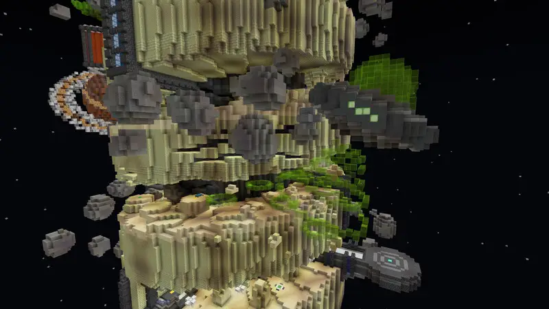 Скриншот Спиральный космический паркур №5