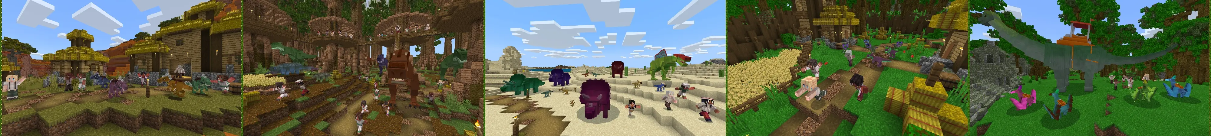 Динозавры panorama