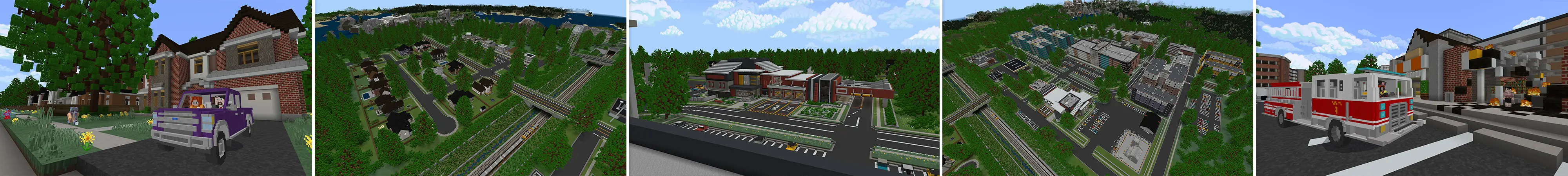 Пожарная часть города Фэйербенкс panorama