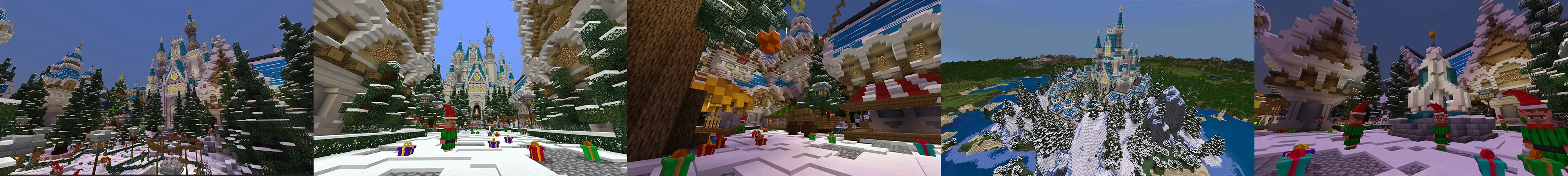 Зимний рай panorama