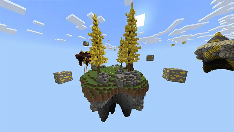 Скриншот Золотой Skyblock №5