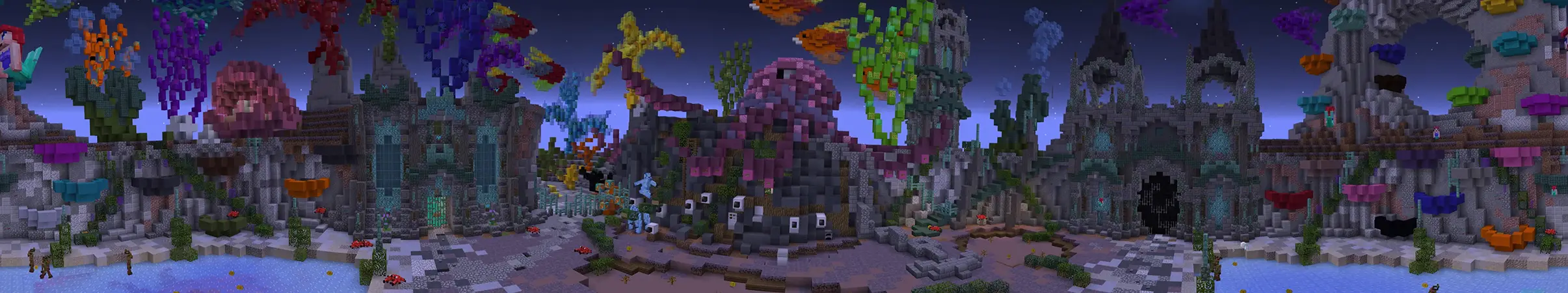 Замки и монстры! panorama