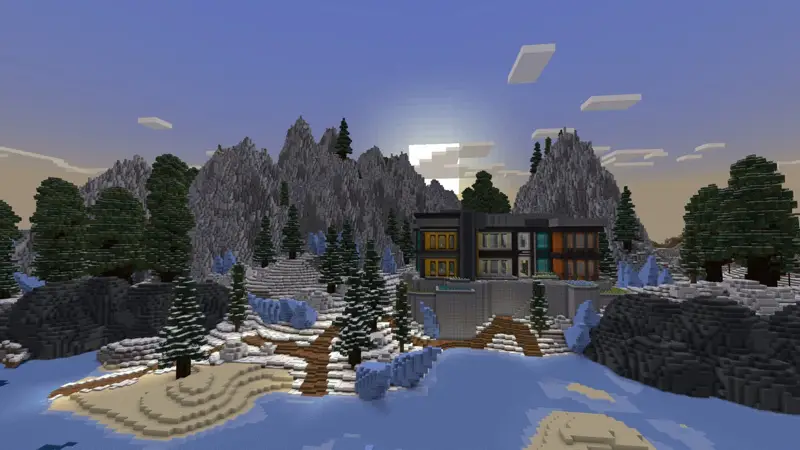 Скриншот Зимний особняк миллиардера №1