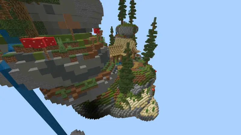 Скриншот Skyblock: нубы против профи против хакеров №3