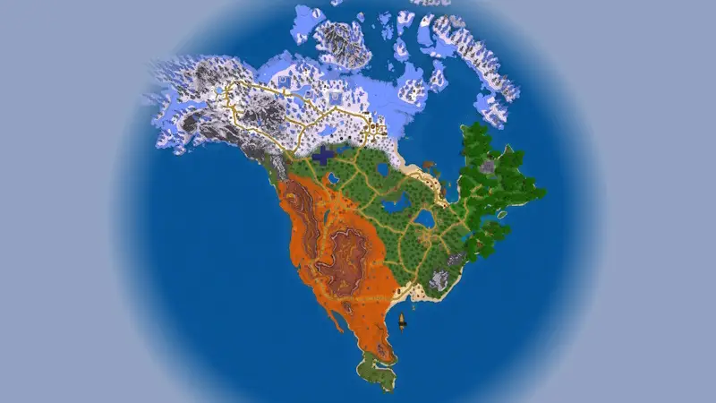 Скриншот Хардкорное выживание - Северная Америка №1