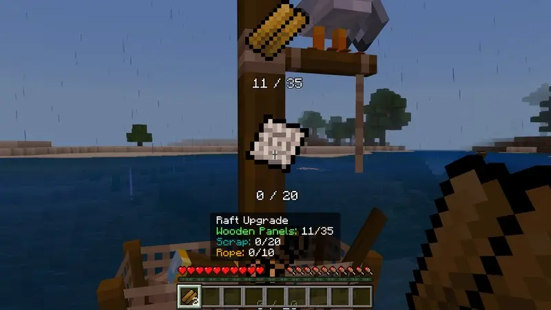 Скриншот Дополнение «Выживание на плоту» №8