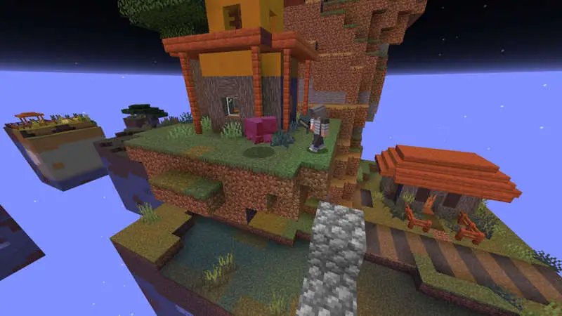 Скриншот Фрагменты Skyblock №2