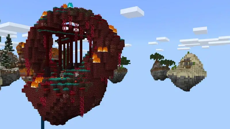 Скриншот Skyblock с одним блоком! №5