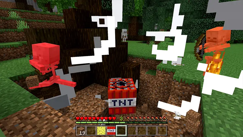 Скриншот ПРЕВРАТИТЕСЬ В БЛОКИ! №3