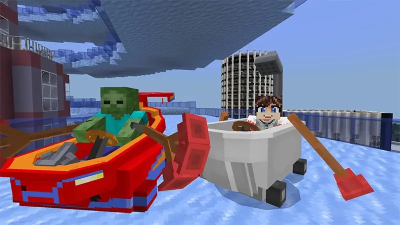 Скриншот Гонки на ваннах №1