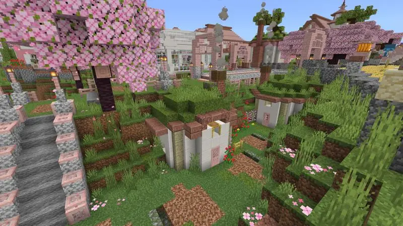 Скриншот Вилла в окружении вишен №4