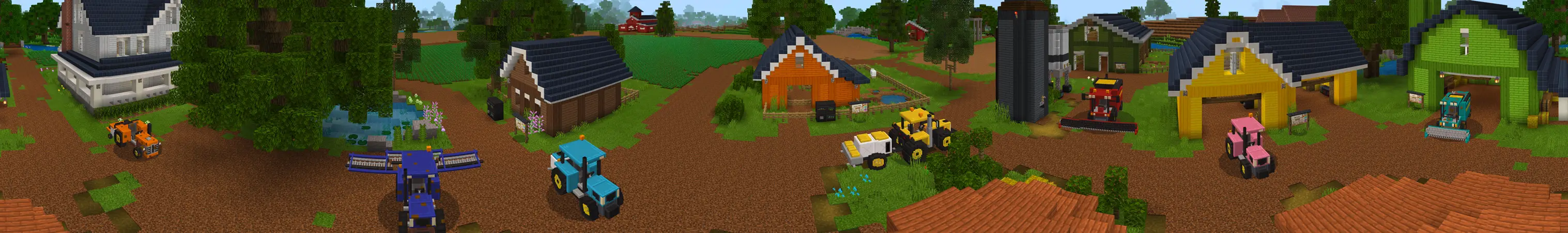 Современное фермерство panorama