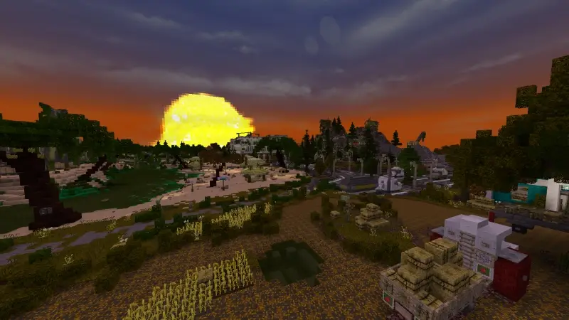 Скриншот Nuclear Craft: заброшенный город №5