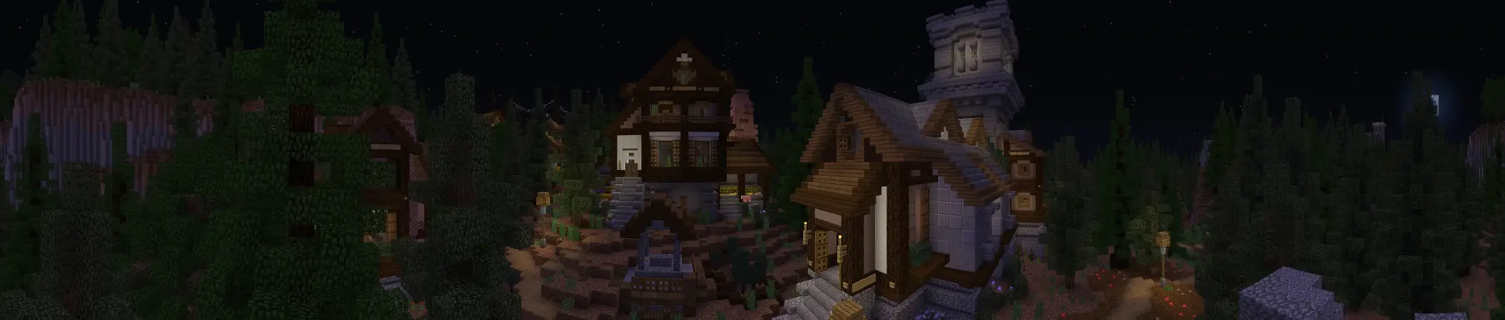 Дом с привидениями panorama