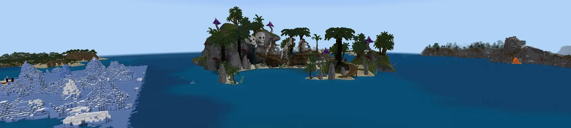 Подземная база пиратов panorama