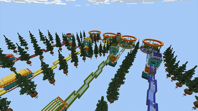 Скриншот Скоростное прохождение с блоками удачи №3