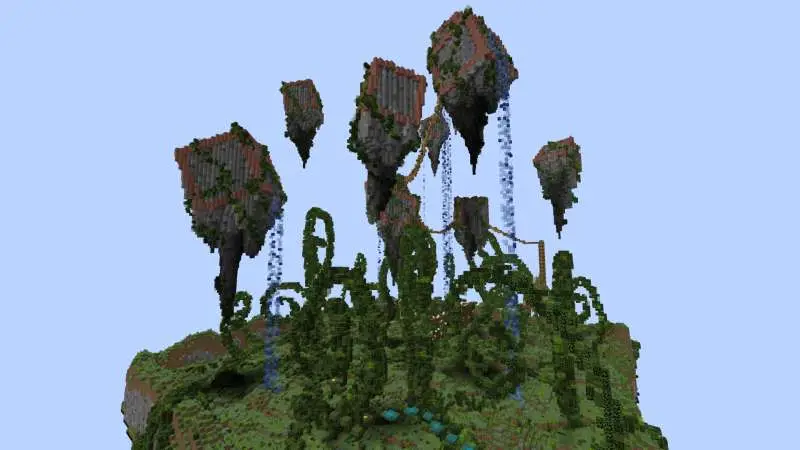 Скриншот Пейзажный паркур №2