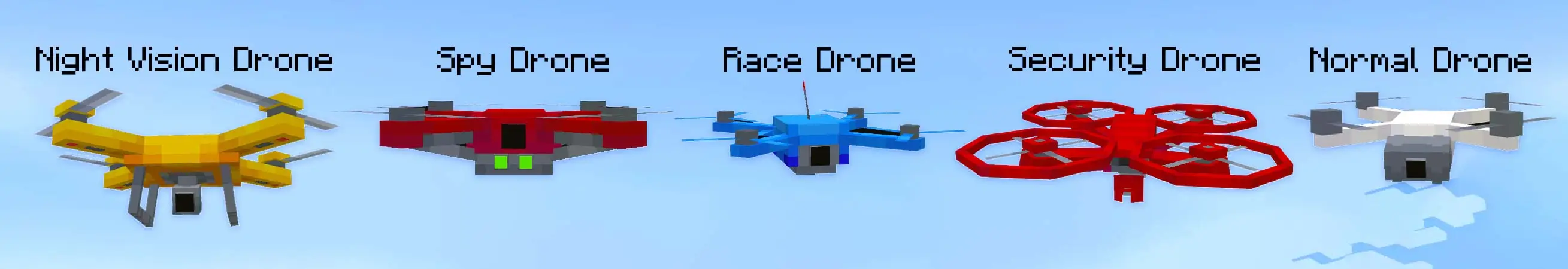 Рабочие дроны panorama