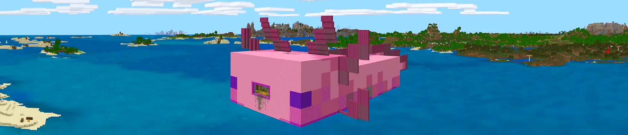 Гигантский аксолотль panorama