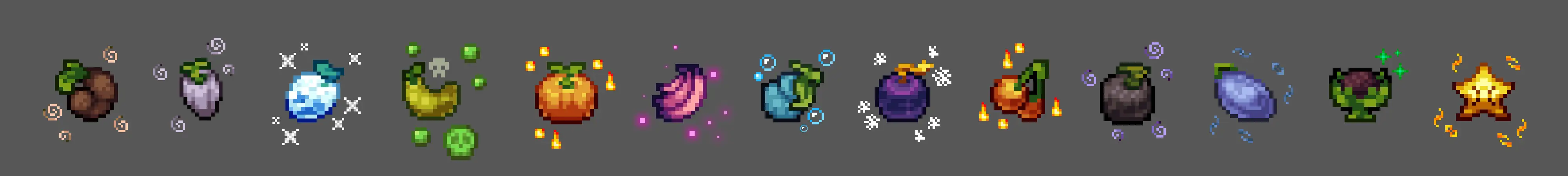 Волшебные фрукты panorama