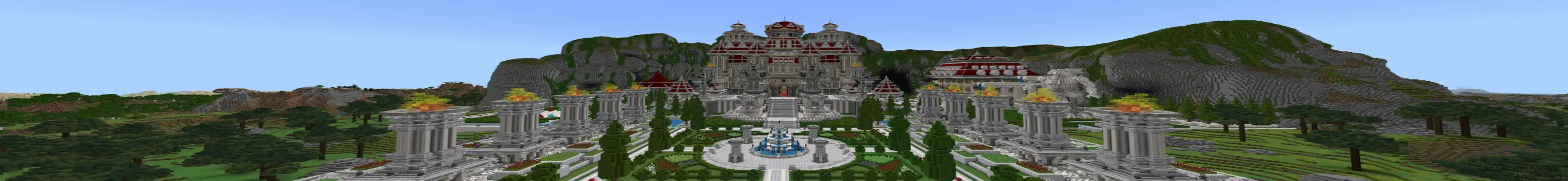 Красные блоки удачи panorama