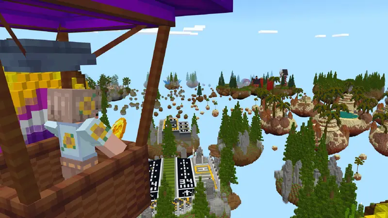 Скриншот Skyblock с мебелью №10