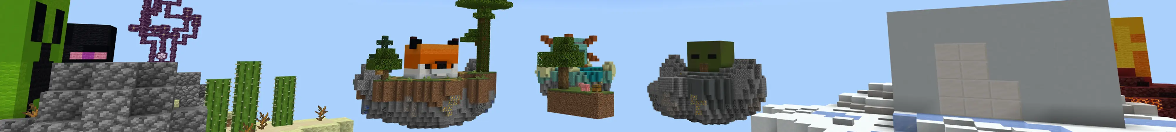 Skyblock: головы мобов panorama