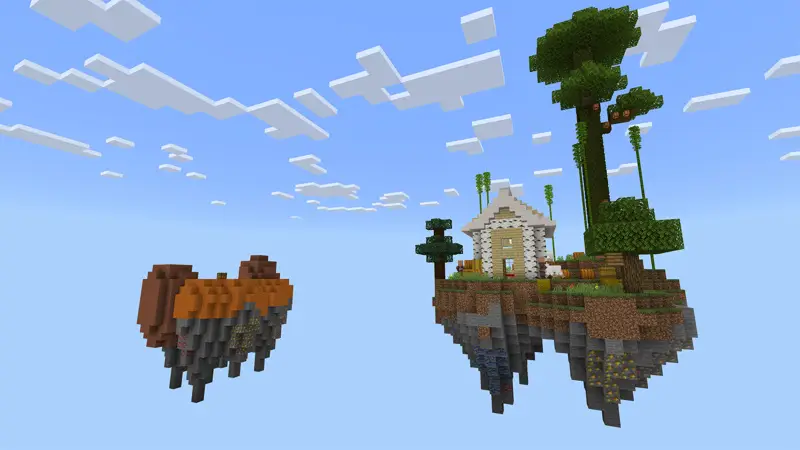 Скриншот Классическое испытание Skyblock №3