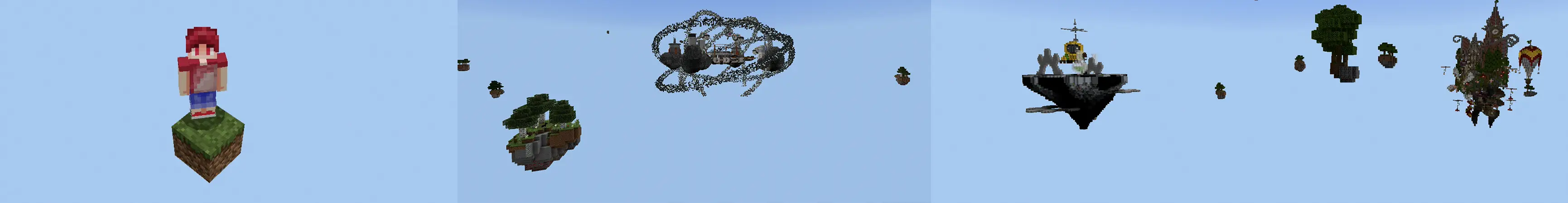 МИР SKYBLOCK С ОДНИМ БЛОКОМ! panorama