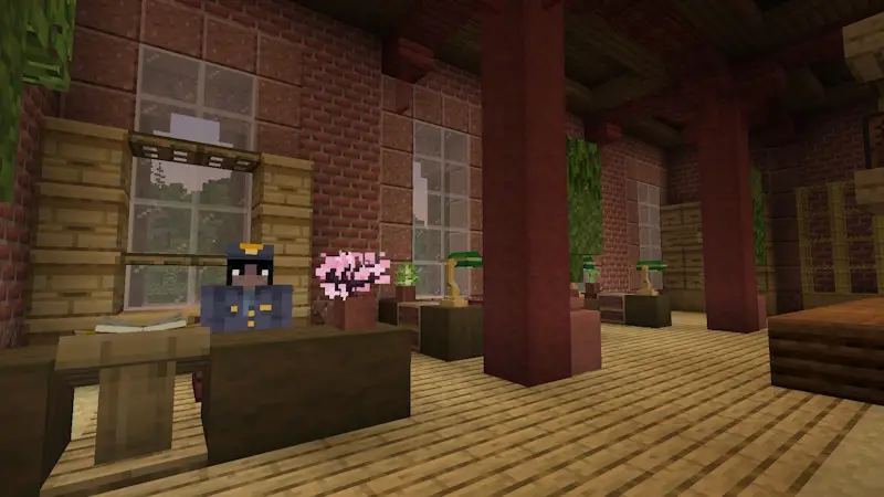 Скриншот Маленький городок с железной дорогой №4