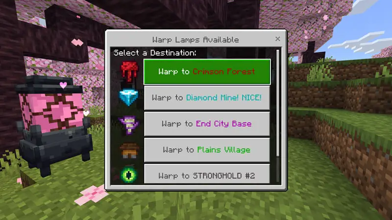 Скриншот Дополнение Warp Lamps v1.2 №4