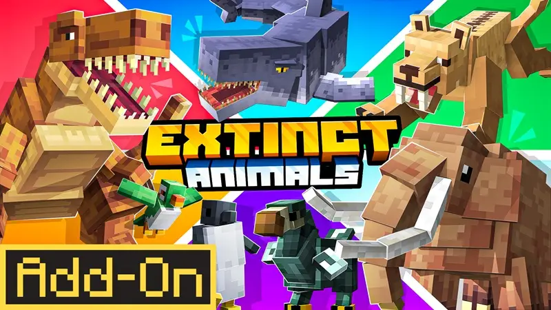 Дополнение «Вымершие животные»