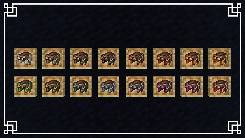 Новый вид предметов шлемов для счастливого гаста в рамках