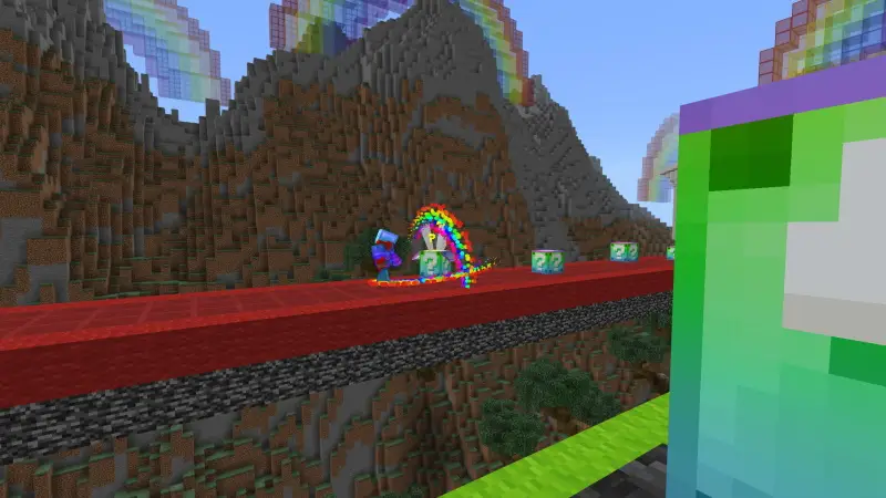 Скриншот Блок удачи: радужная гонка №2