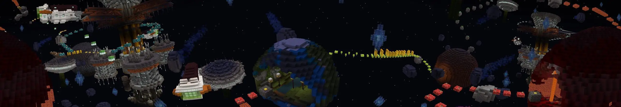 Галактический паркур panorama