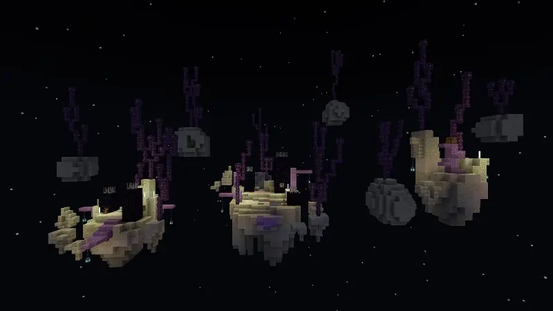 Скриншот Приключения в Skyblock №5