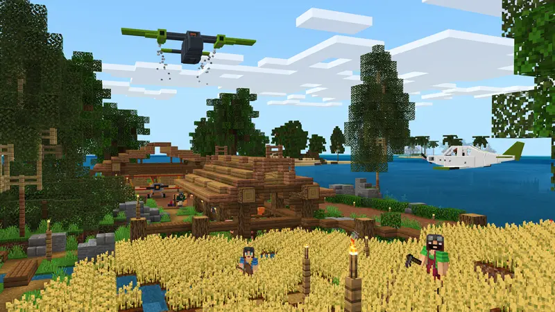 Скриншот Улучшенные самолеты №5