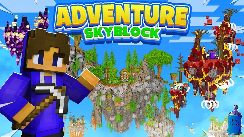 Приключения в Skyblock