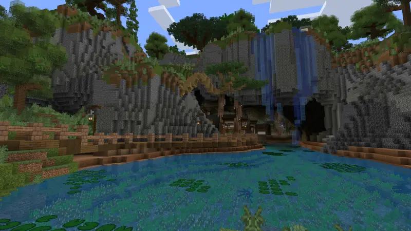 Скриншот Особняк миллионера в пещере №1