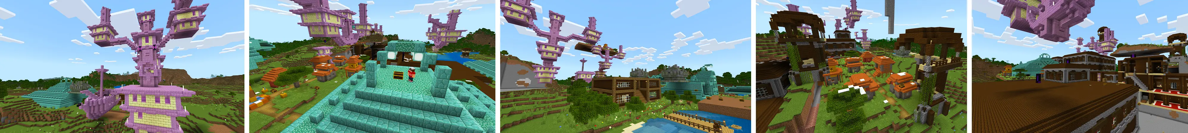 Появление случайных построек panorama