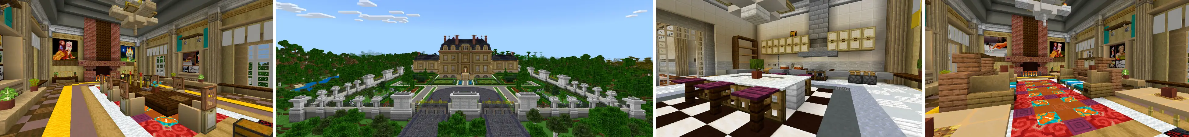 Загородный особняк panorama